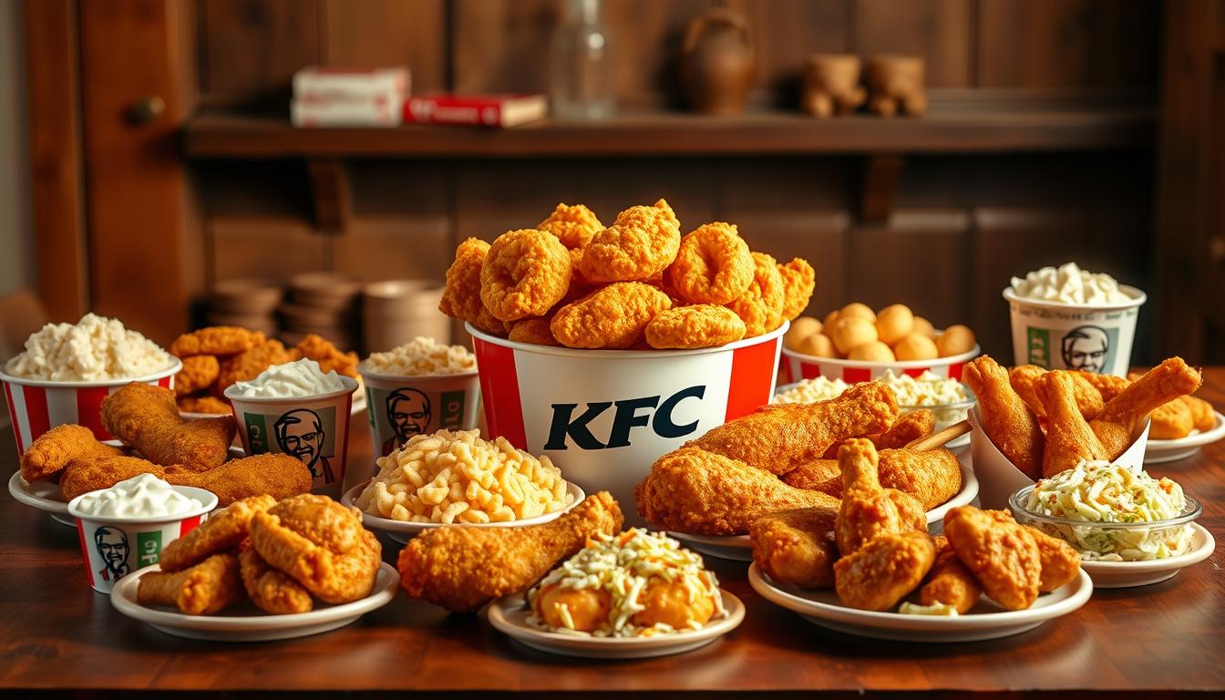 KFC Family Meals Menu